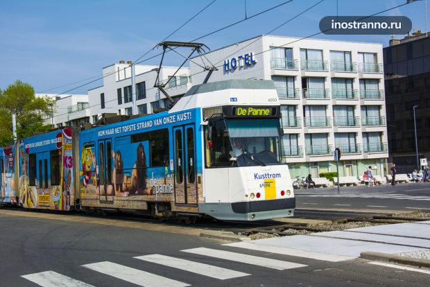 Самая протяженная трамвайная линия в мире Бельгия