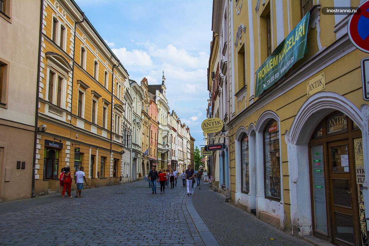 Старинная улочка в Чехии