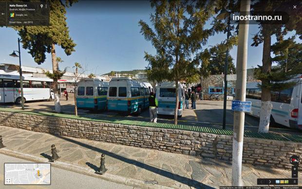 Автобус в Бодруме