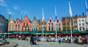 Главные площади бельгийских городов: Брюссель, Брюгге, Антверпен