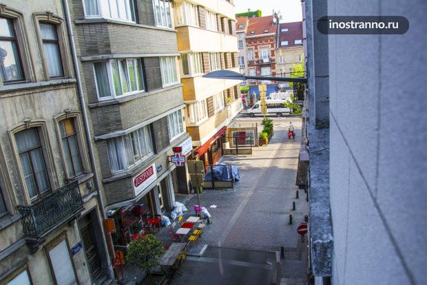 Вид из квартиры в Брюсселе