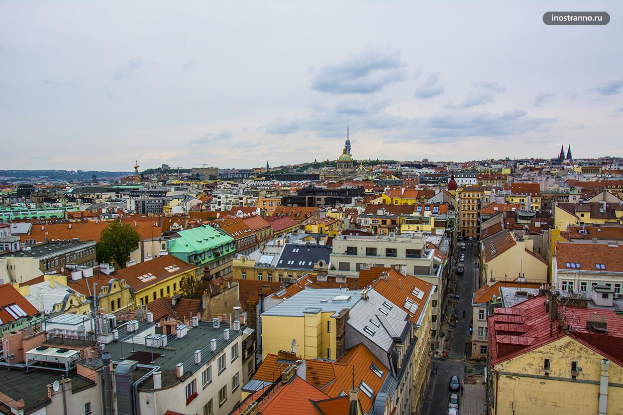Смотровая площадка в центре Праги