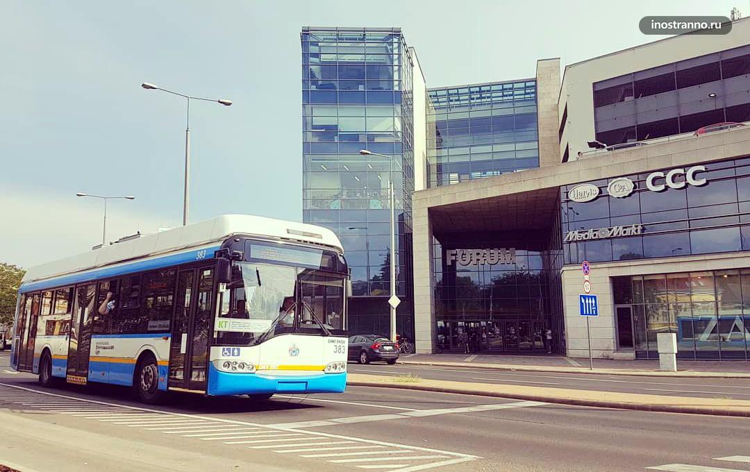Автобус в Дебрецене из аэропорта