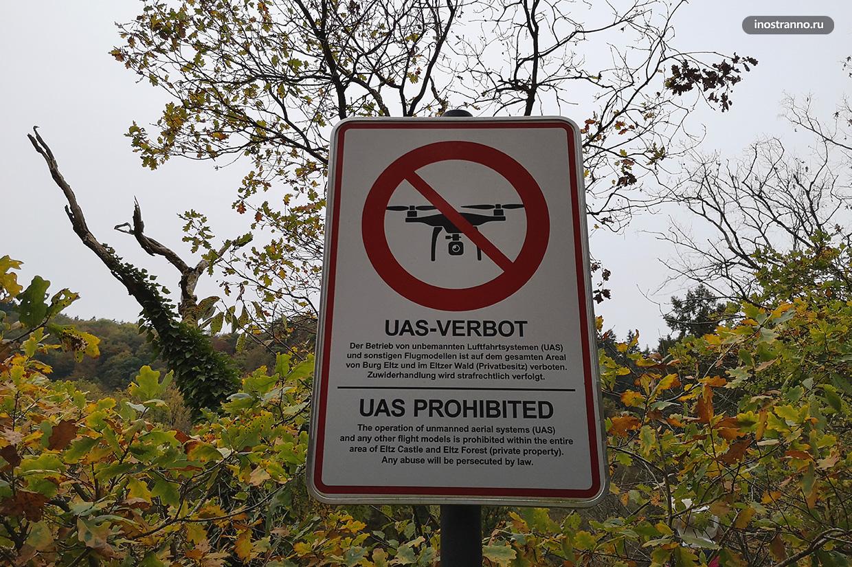 Запрет дронов в Германии