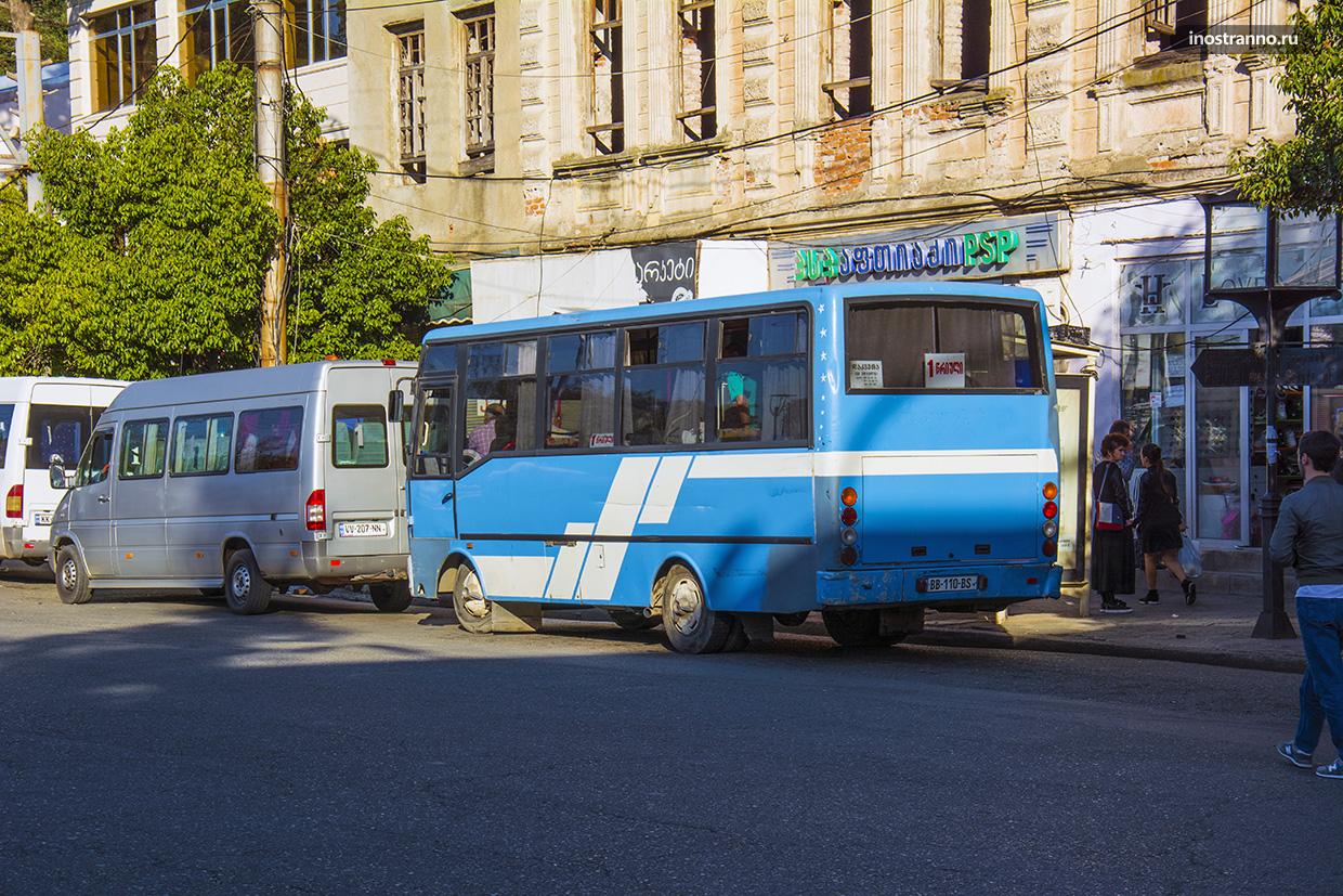 Автобус в Кутаиси