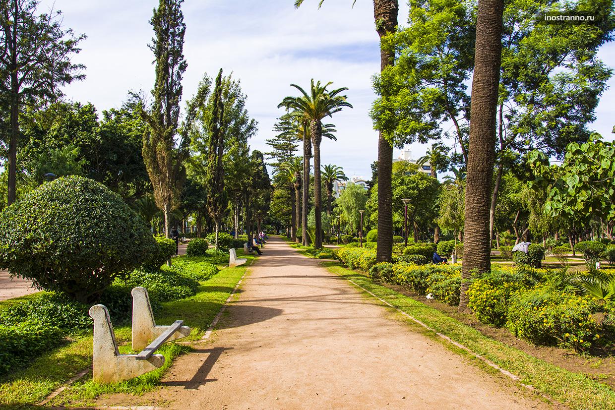 Парк в Касабланке