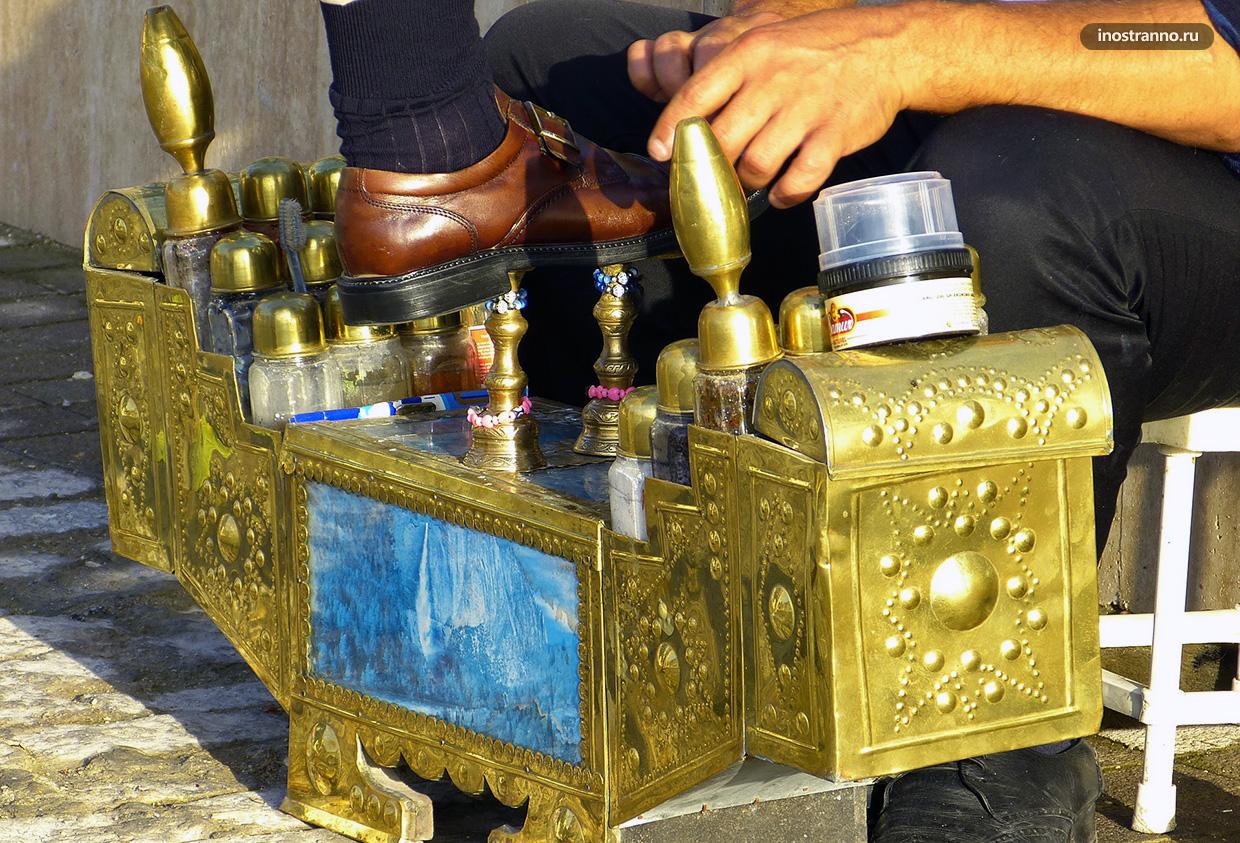 Чистильщик обуви в Марокко