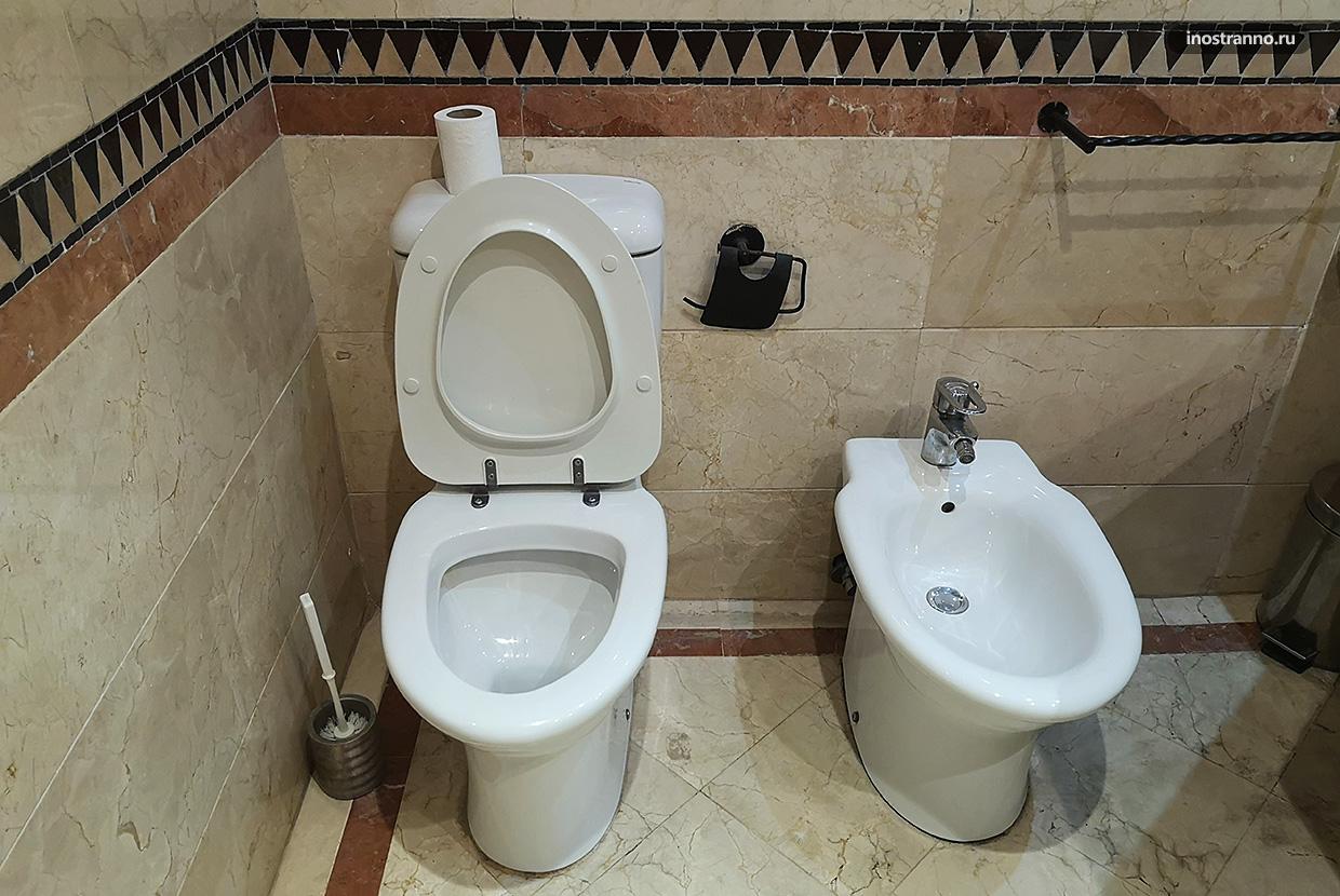Туалет в Марокко