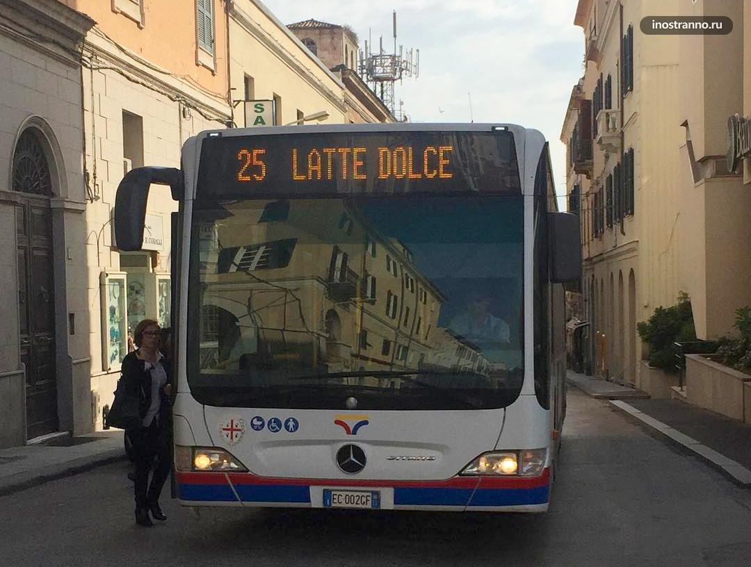 Автобус в Катании