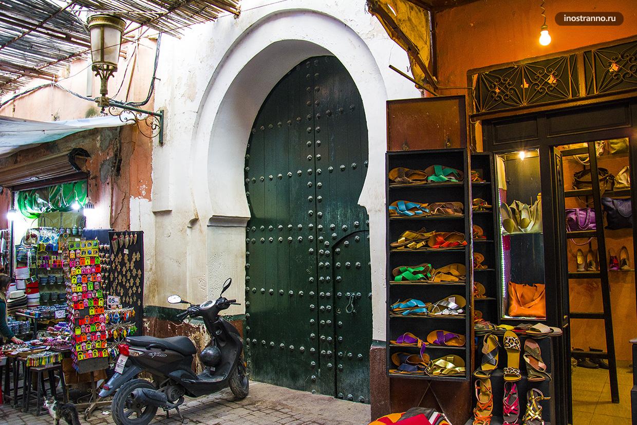 Вход в дом Марокко