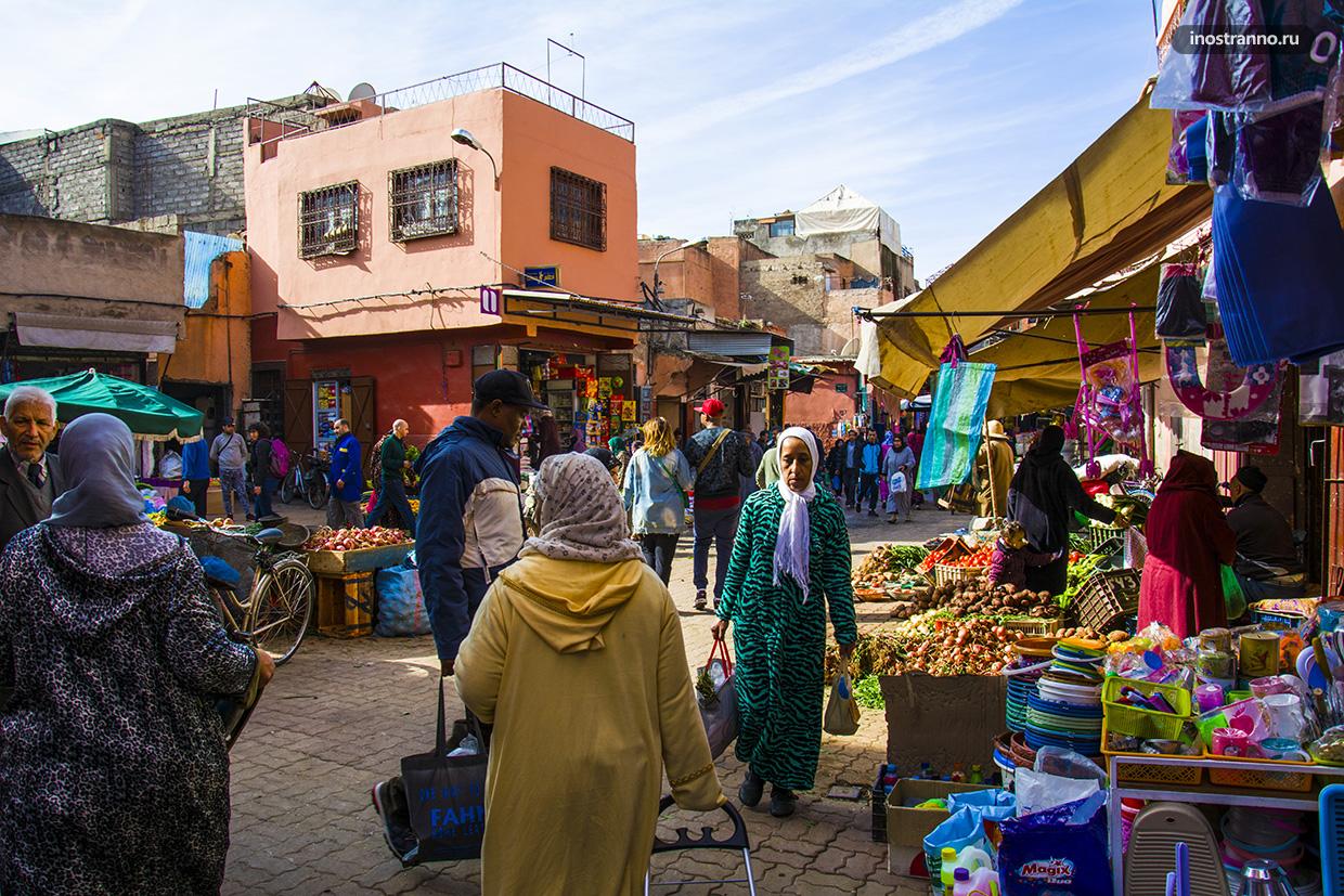Рынок в Марракеше