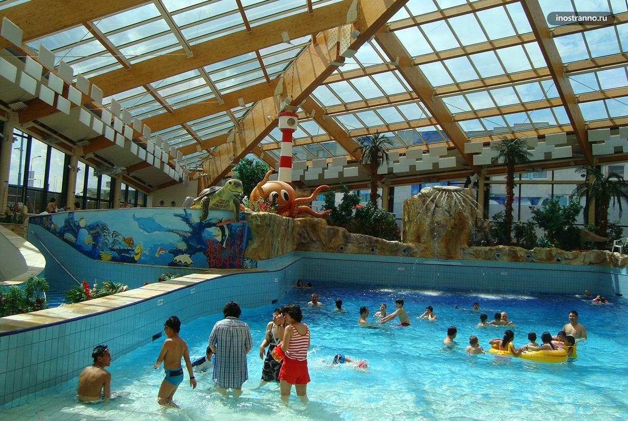 Аквапарк в Праге чем заняться в Феврале