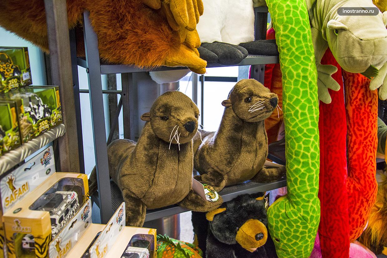 Плюшевые игрушки из зоопарка Праги