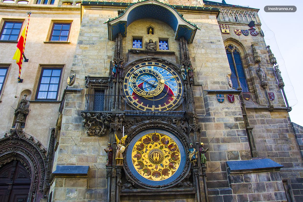 Средневековые башенные часы в Праге история