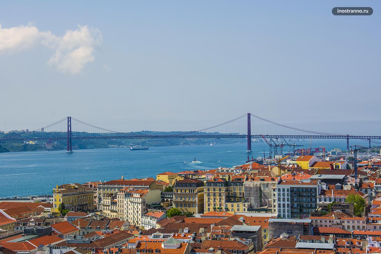Мост 25 Апреля Лиссабон