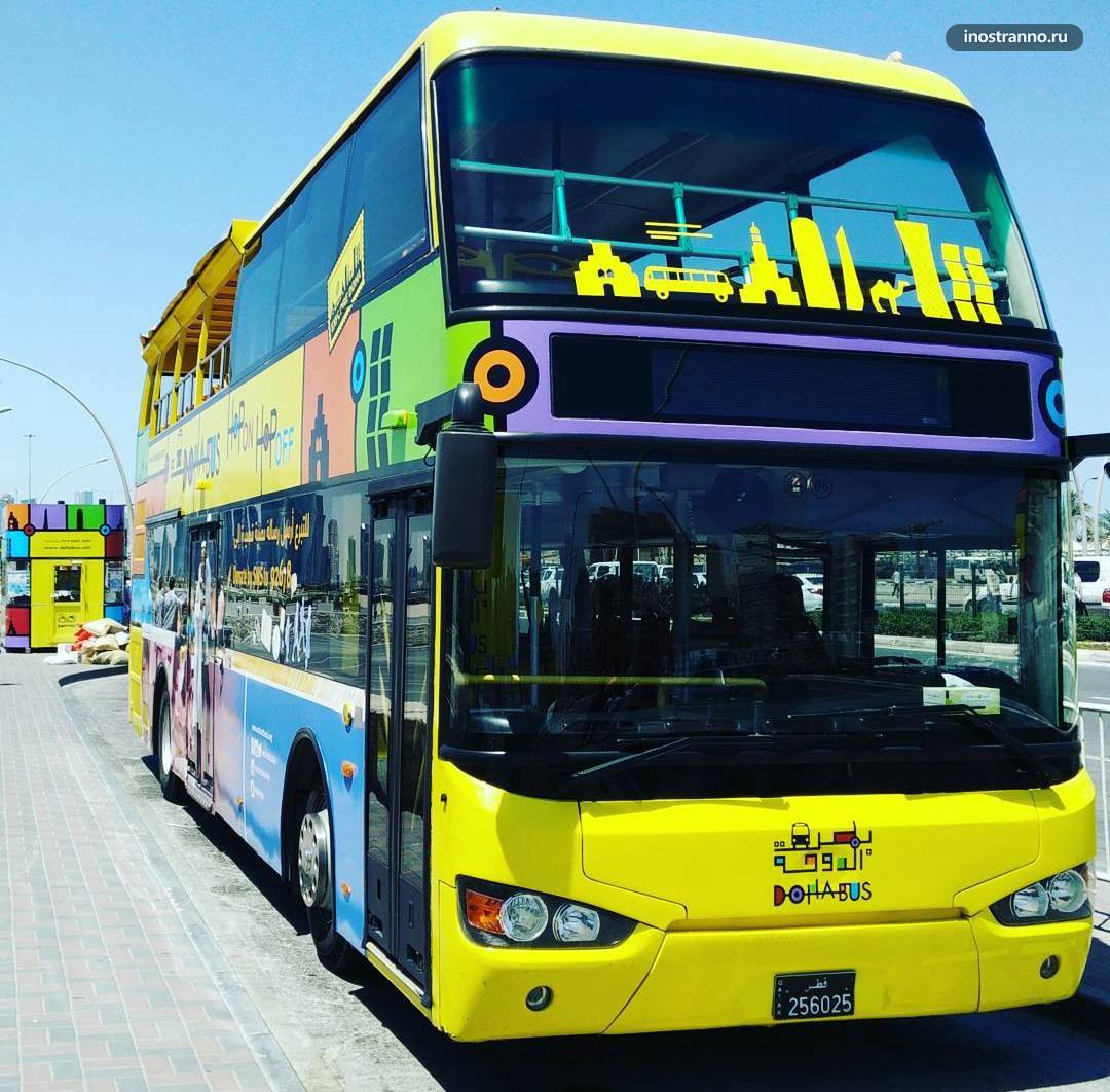 Hop On Hop Off экскурсионный автобус в Дохе