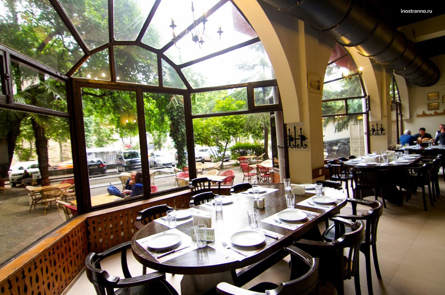 Рестораны в тбилиси