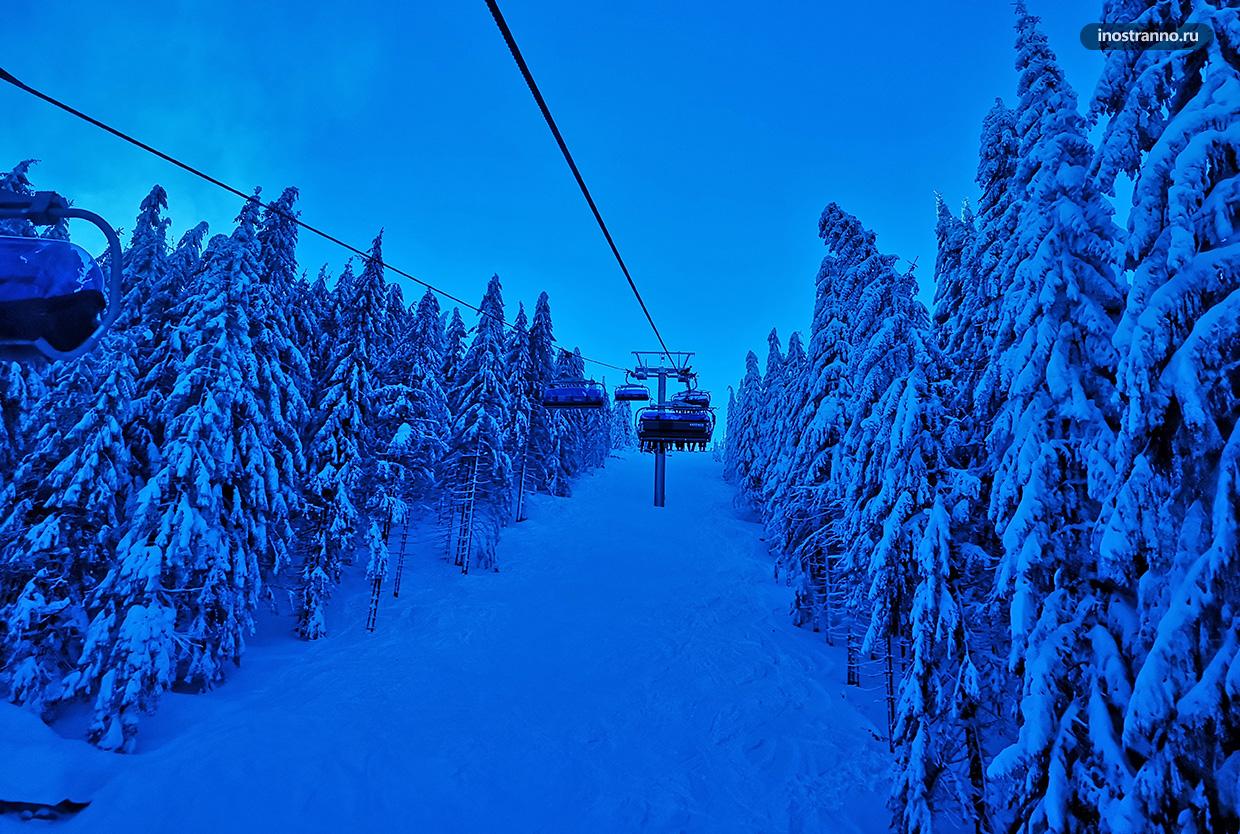 Горы в Чехии