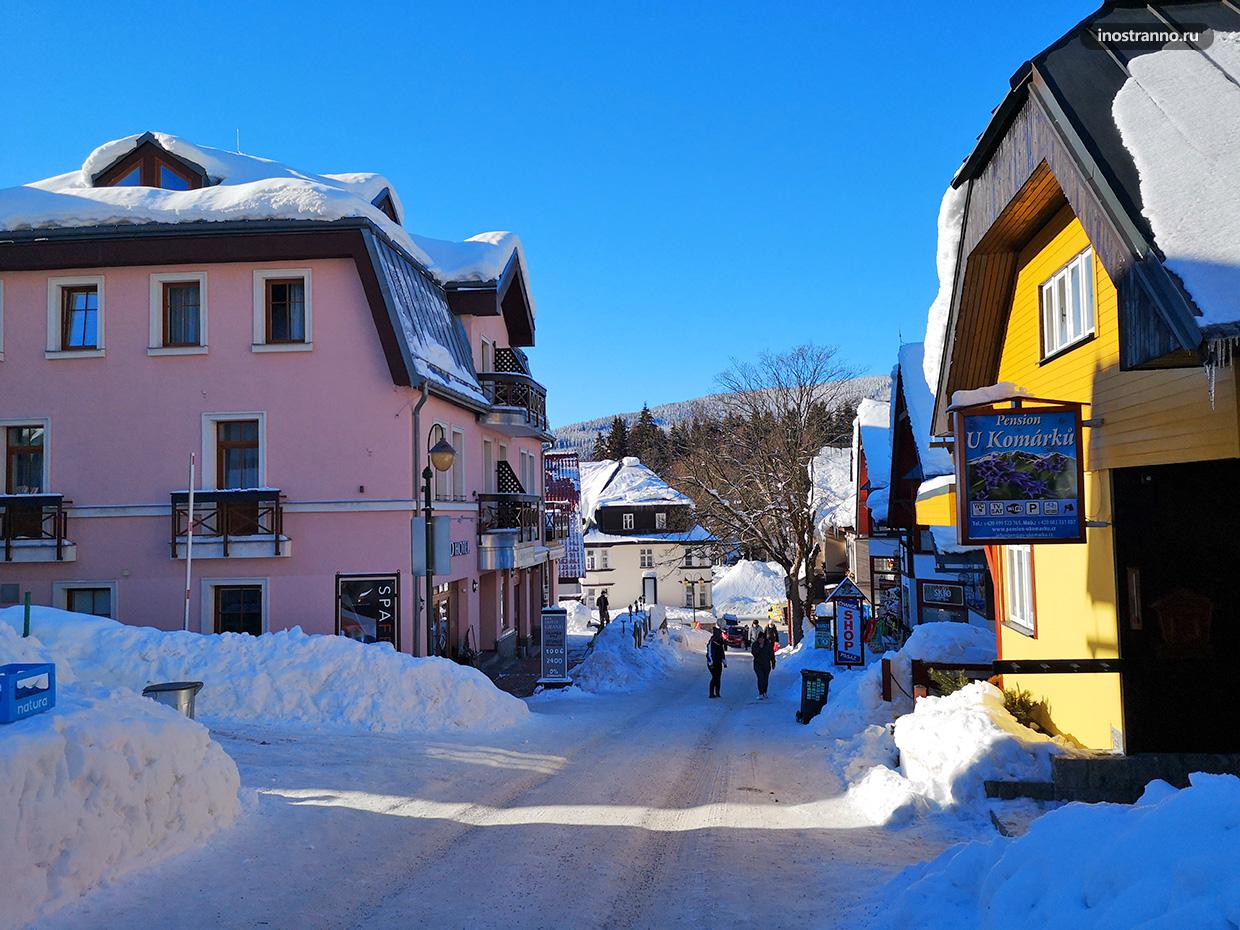 Шпиндлерув Млын улицы города