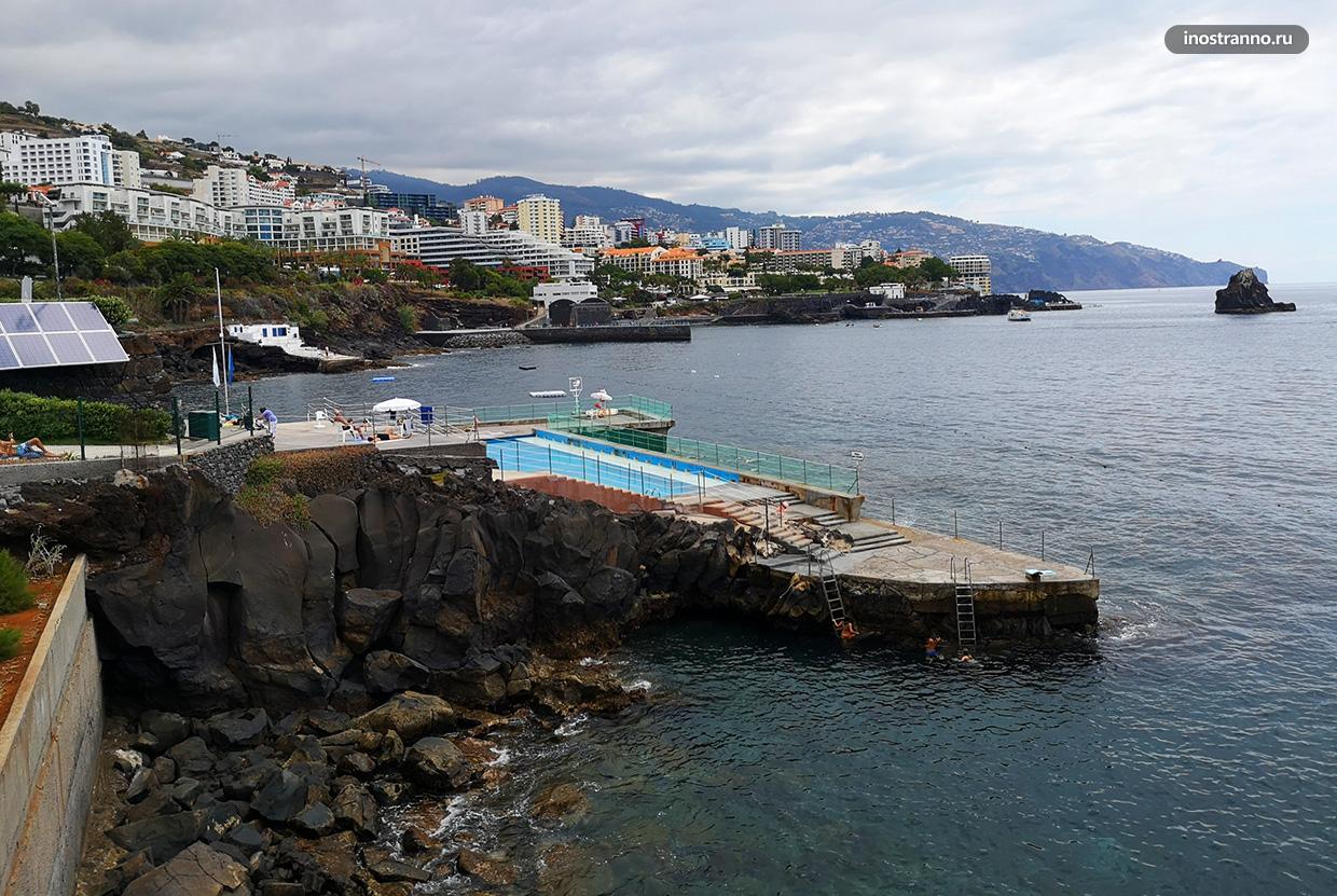 Complexo Balnear da Ponta Gorda комплекс бассейнов на Мадейре