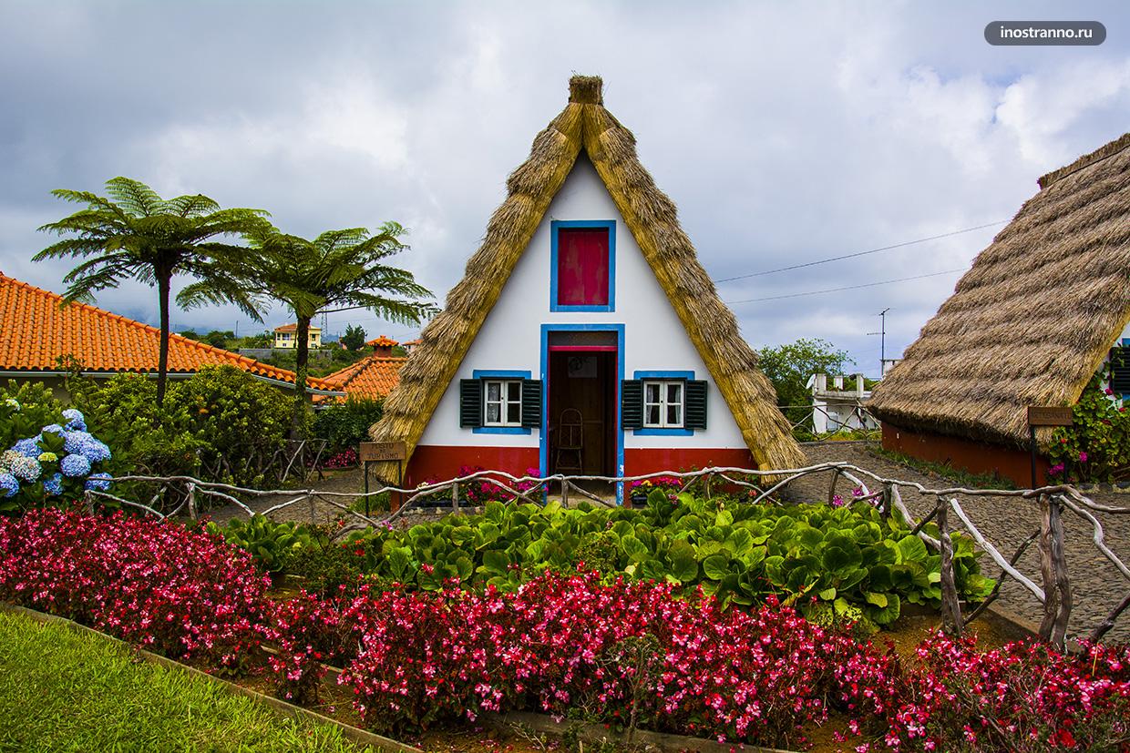 Деревня Сантана на Мадейре
