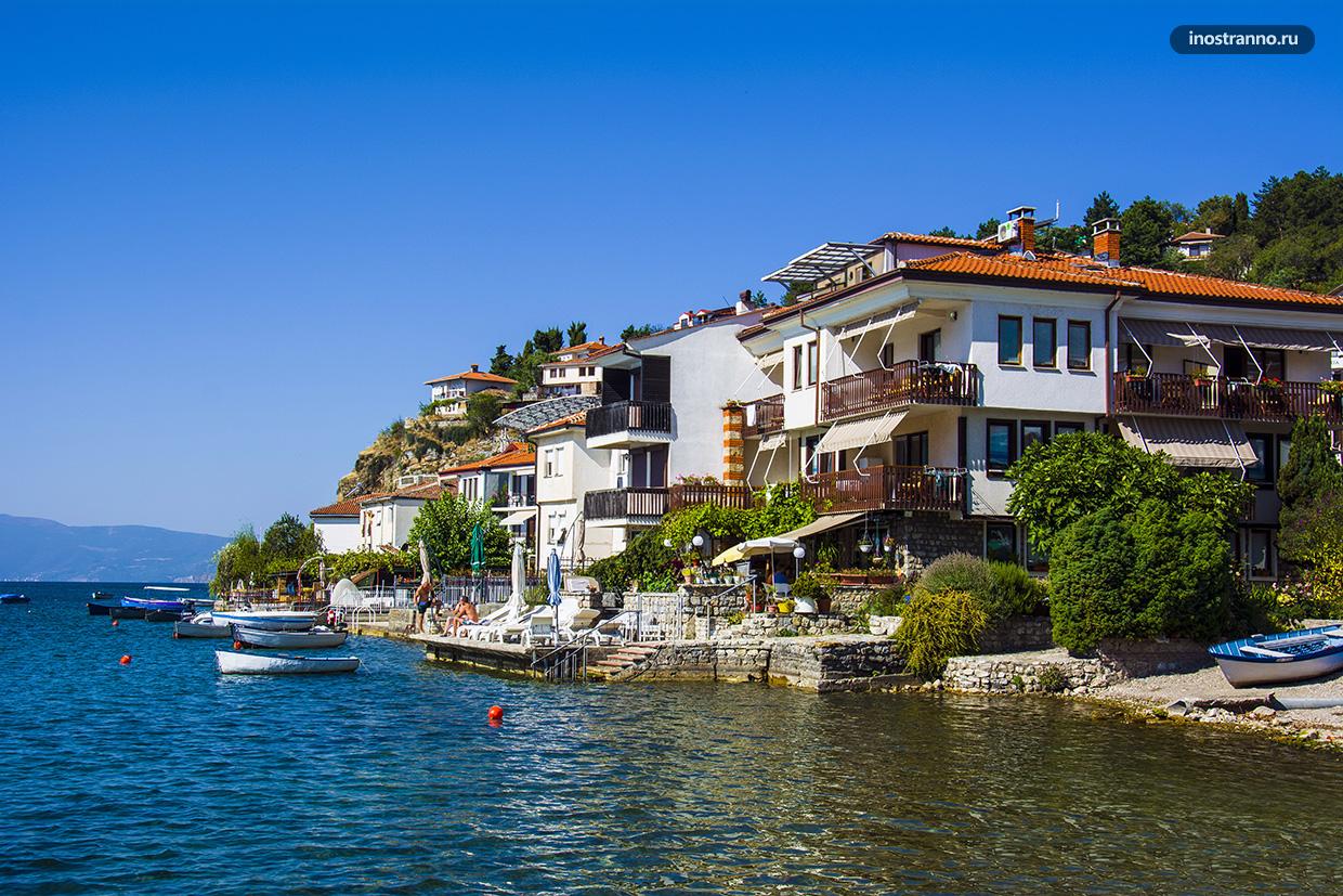Аренда виллы у озера в Охриде