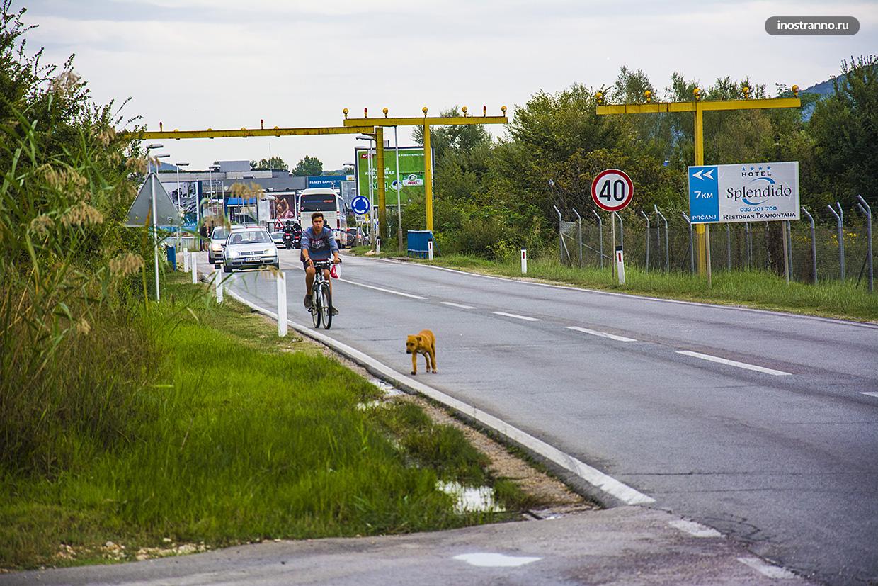 Адриатическое шоссе в Черногории