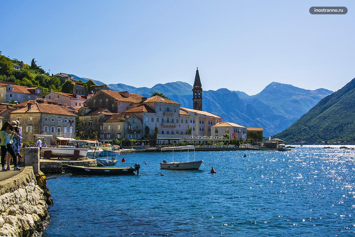 Достопримечательности Пераст 21 Панорама Пераста