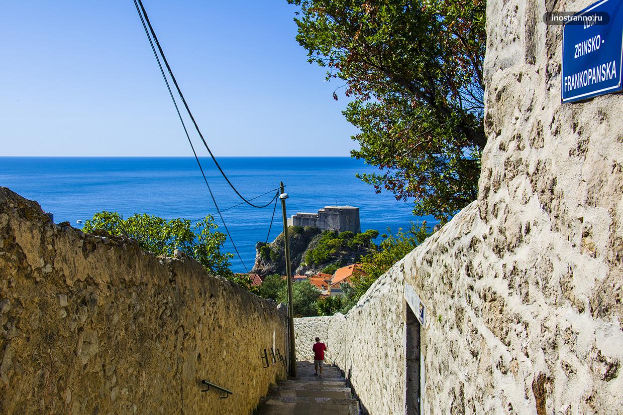Ступеньки в Дубровнике