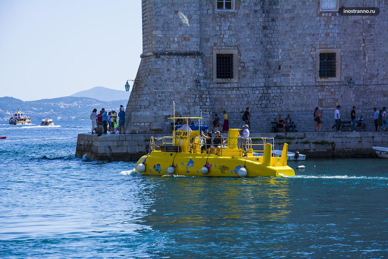 Подводная лодка экскурсия