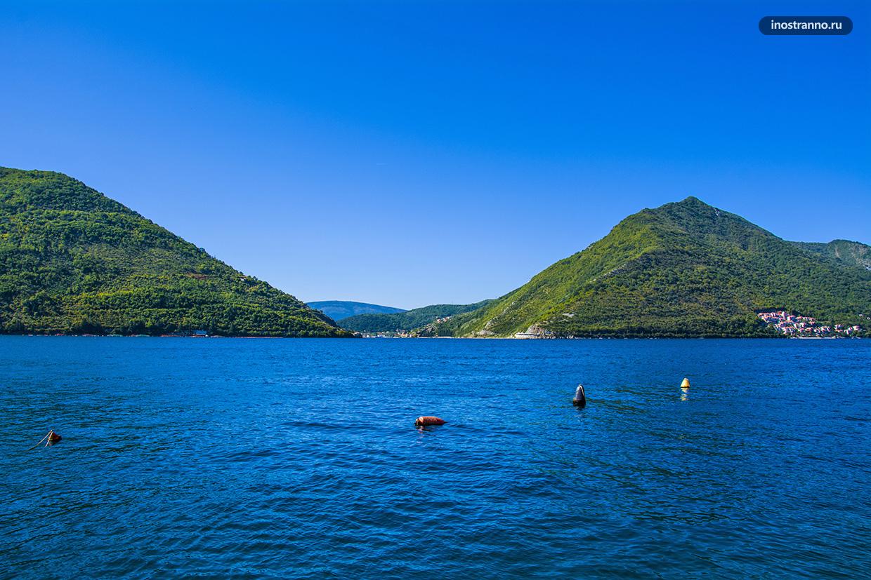 Достопримечательности Пераст 16 Панорама пролива Вериге