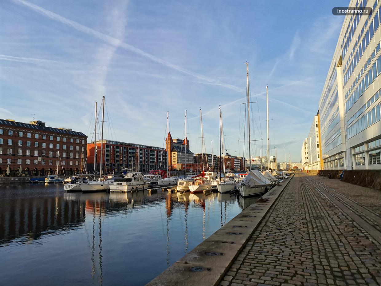 Порт Лангелиние в Копенгагене