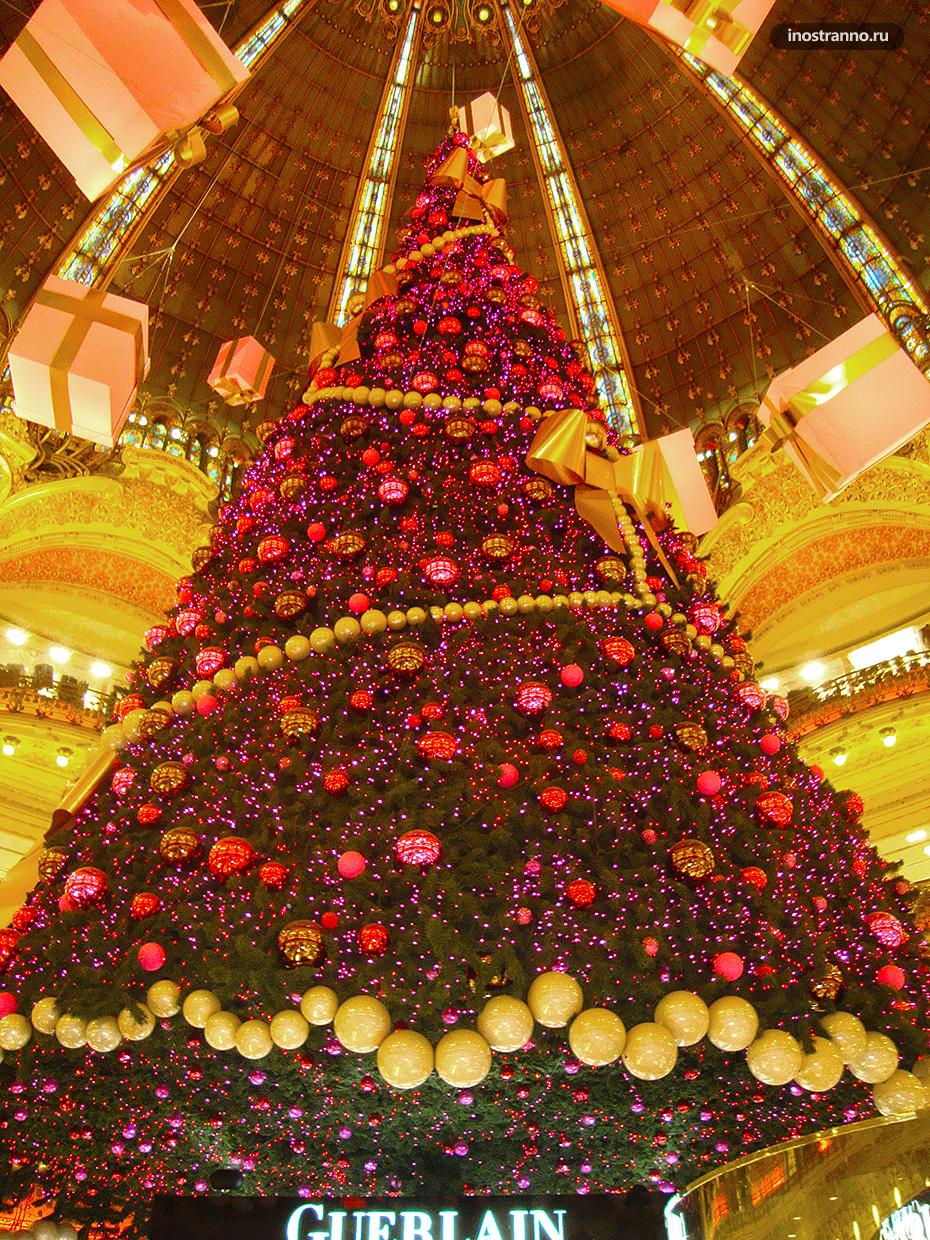 Рождественская ярмарка в Париже и самая красивая елка в мире