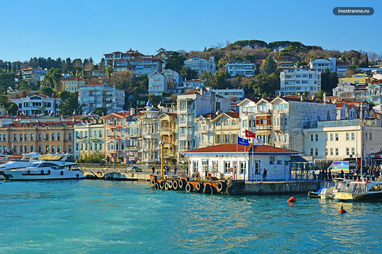 Арнавуткёй красивый район Стамбула с набережной