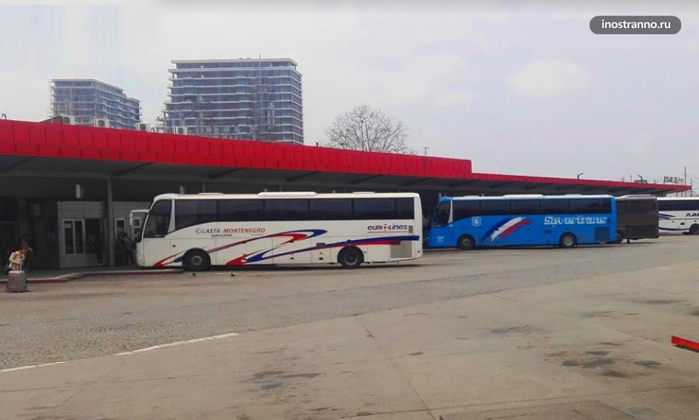 Центральный автовокзал Белграда