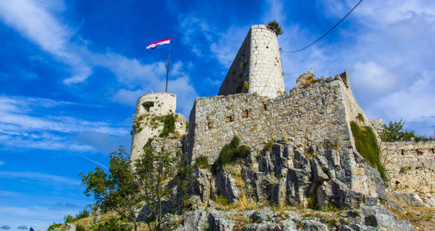 Крепость Клис в окрестностях Сплита