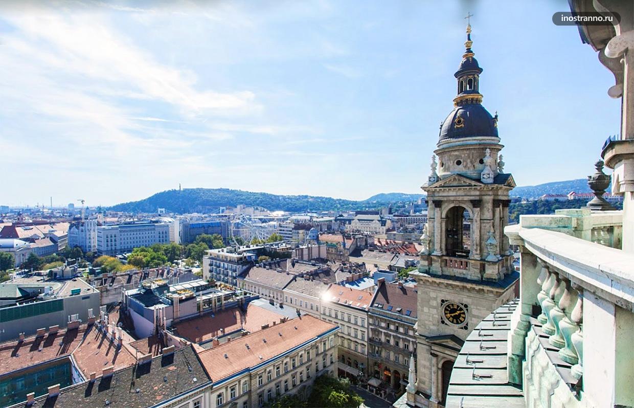Базилика Святого Стефана лучшая смотровая площадка Будапешта