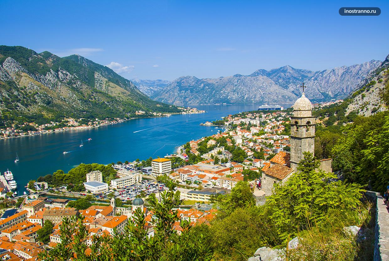 Котор самый красивый курорт и город Черногории