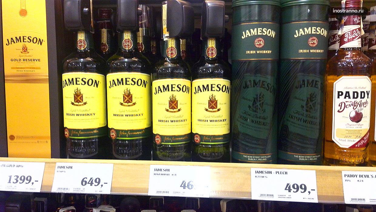 Ирландский виски Jameson отзывы