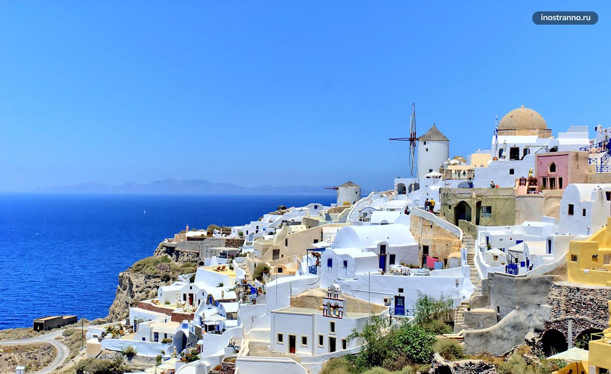 Остров Санторини самый красивый в Греции