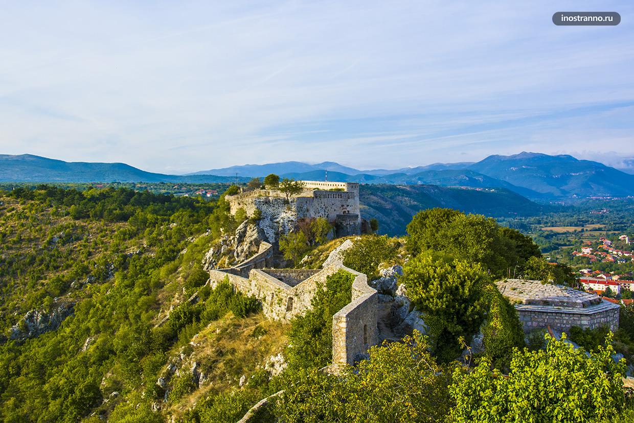 Крепость Книн в Хорватии