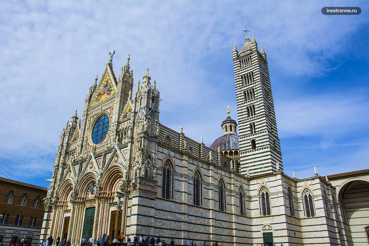 Сиенский собор один из красивейших в Италии