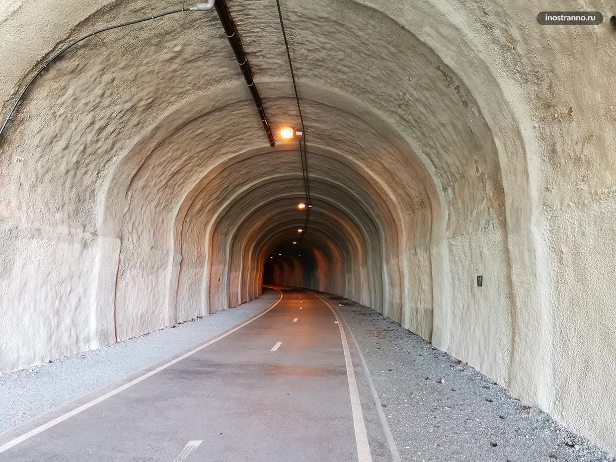 Старый Витковский туннель пешеходный в Праге
