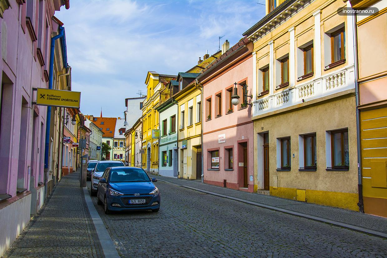 Небольшой город в Чехии Ческа-Липа