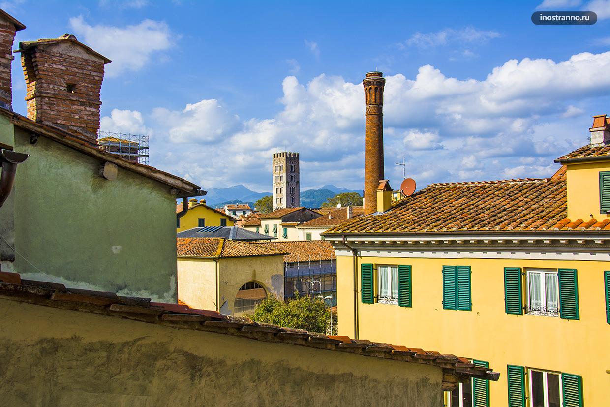 Маленький город в Тоскане