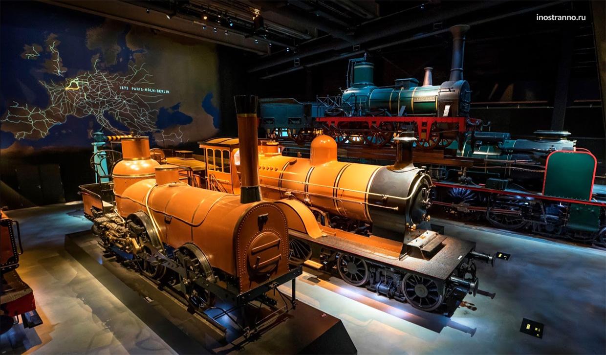 Железнодорожный музей Мир поездов