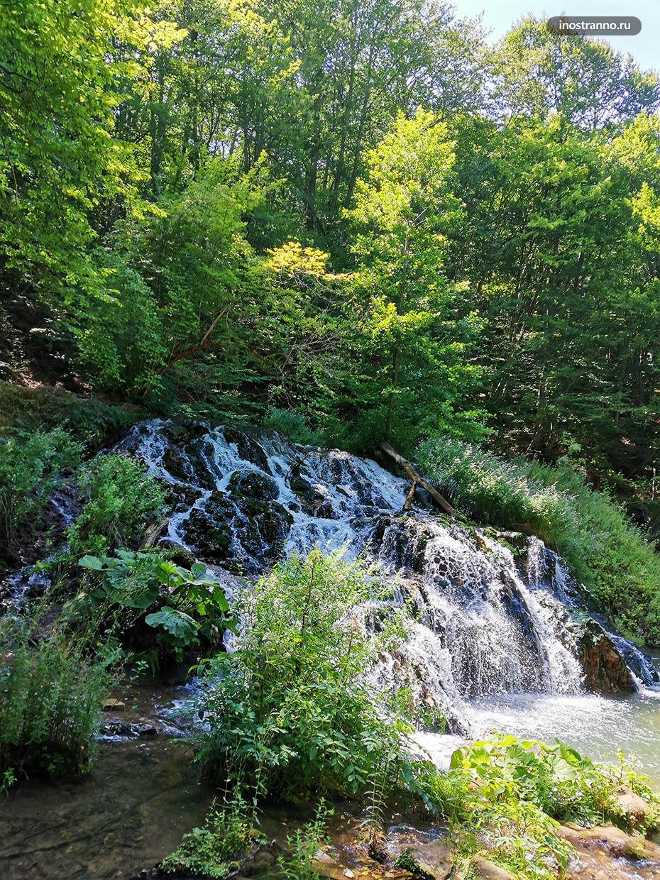 Водопад Докузак в Болгарии