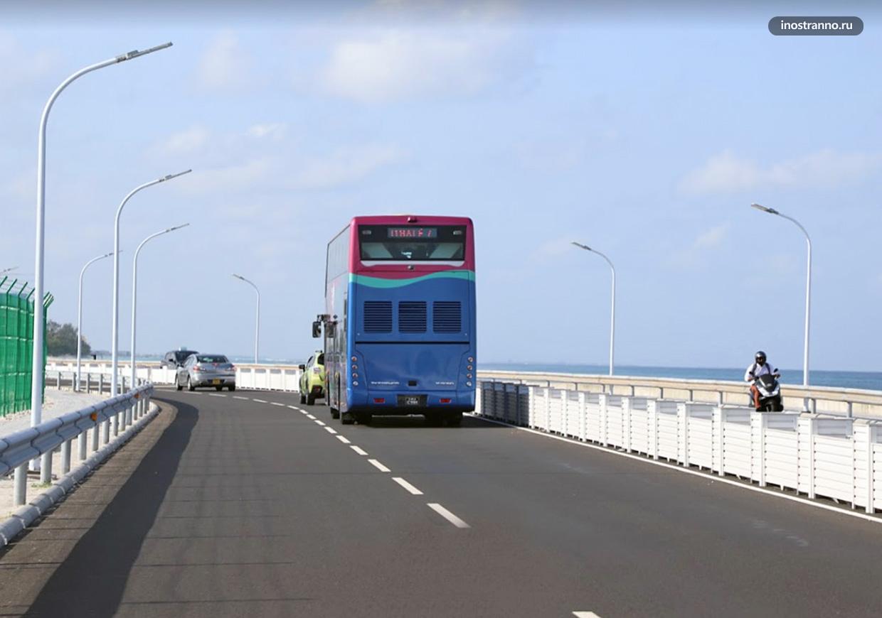 Городской автобус из аэропорта Мале