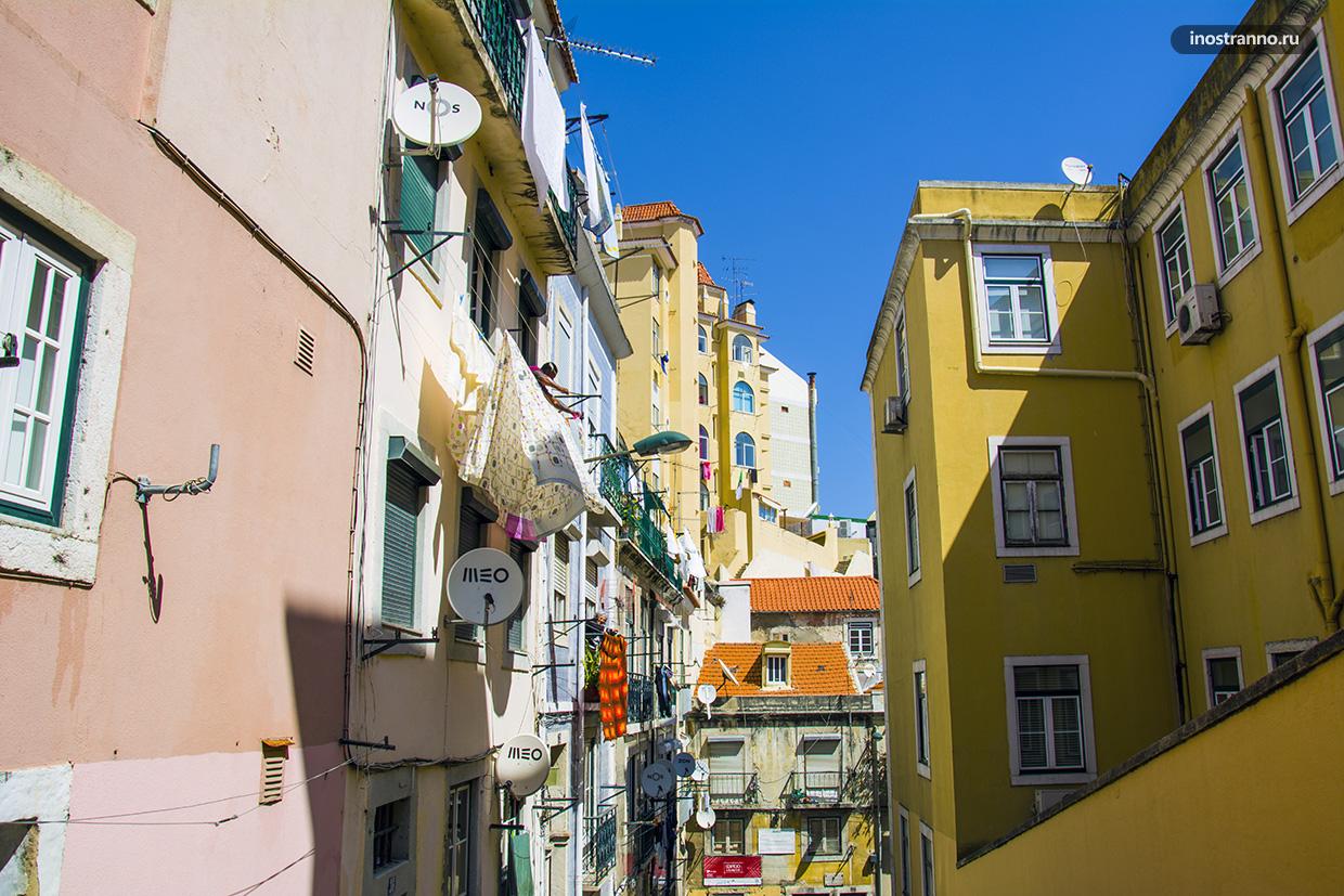 Фото улицы в Лиссабоне