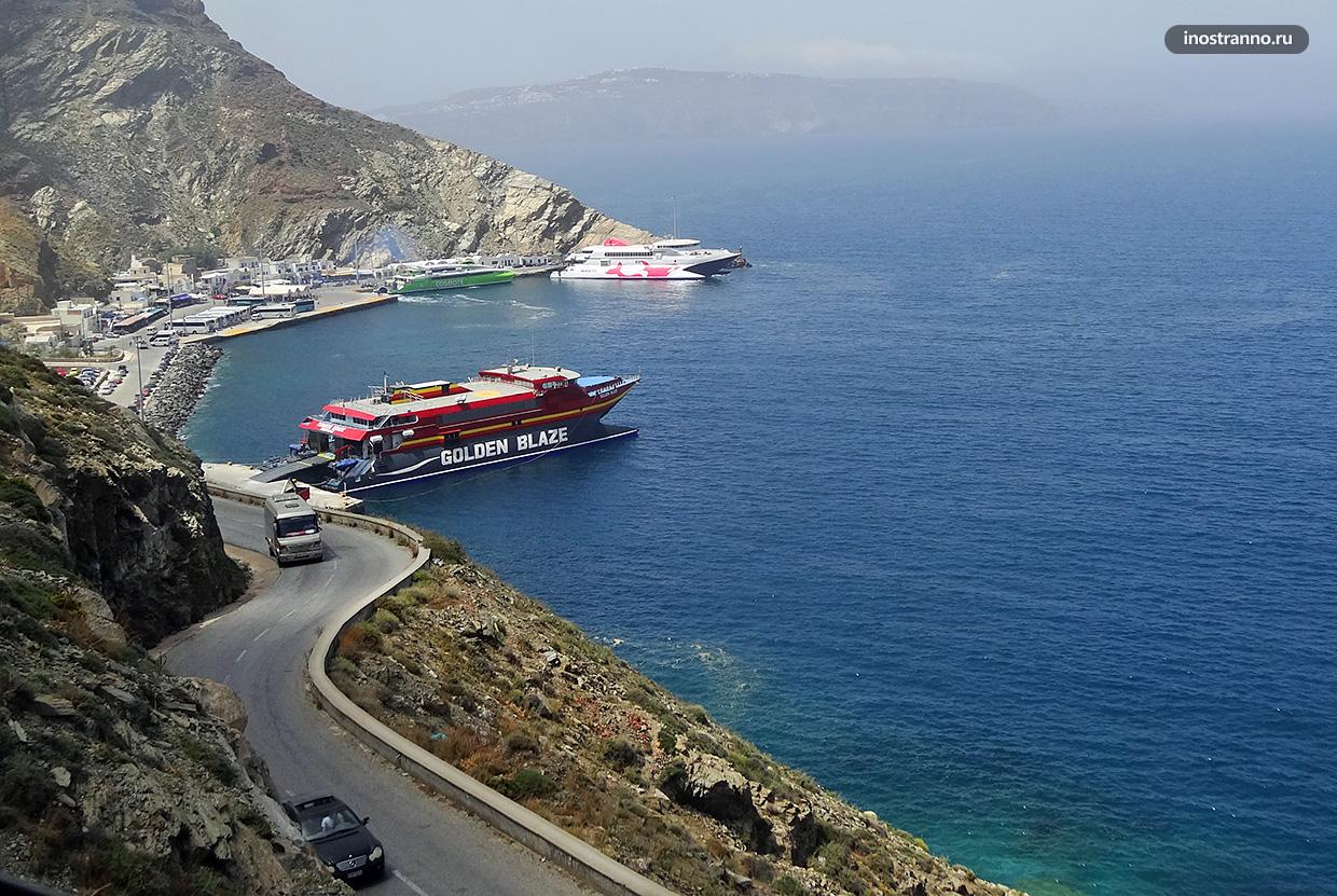 Аренда авто в аэропорту Санторини